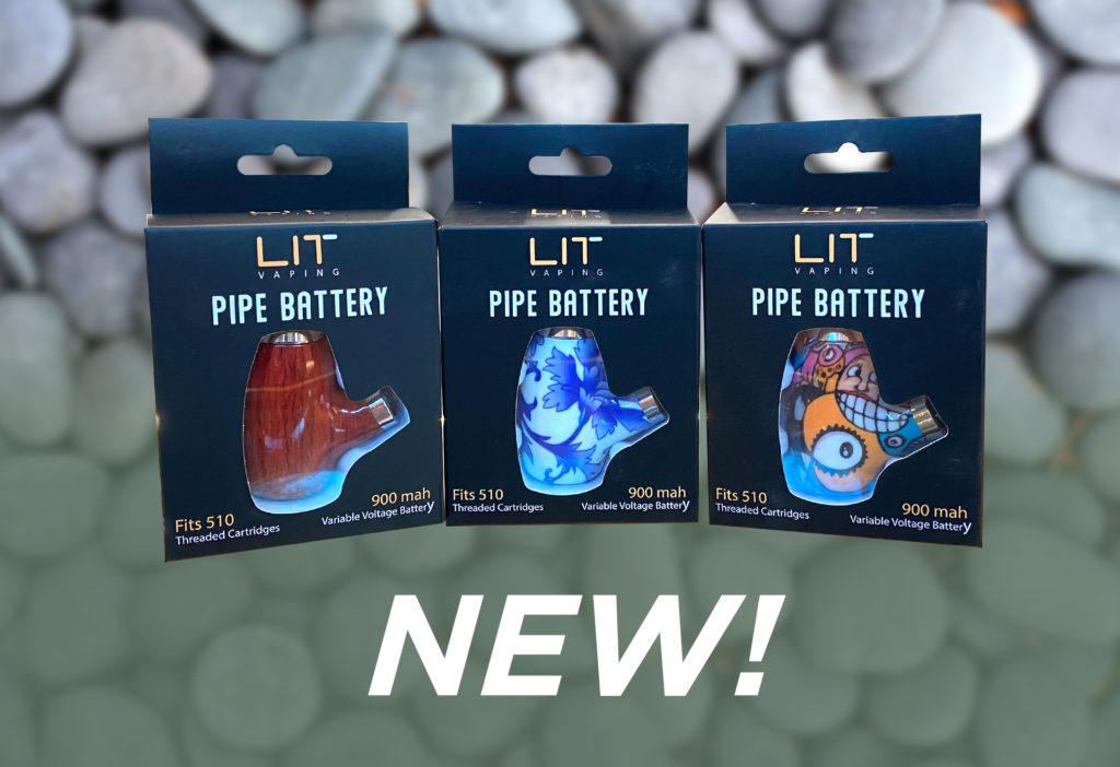 NEW! Mini Pipe Vape Batteries! Agate Dreams